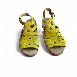 Earth Origins Women's Yellow Sandals
